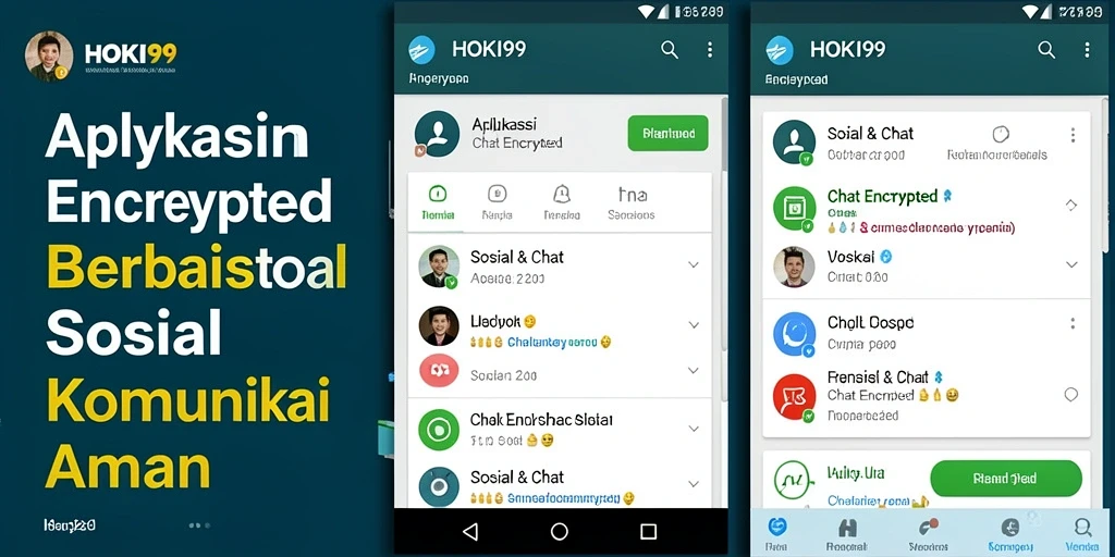 Antarmuka HOKI99 yang modern dan fungsional untuk komunikasi aman.