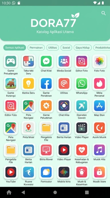 Indeks Aplikasi Populer & Kanal Uji di dora77 — Temukan Akses Terbaik